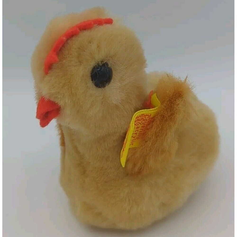 VTG Steiff Miniature Chick Plush 5498/10 4"